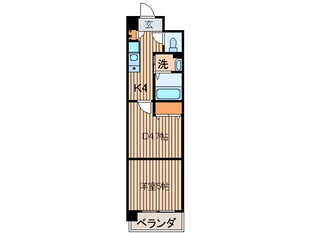 アミスタ菅原の物件間取画像